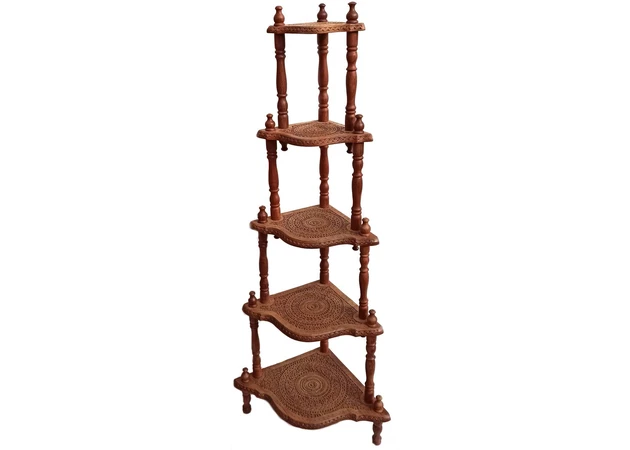 Фото 1 - Rosewood 5-shelf shelf (151 x 61 x 44 cm)