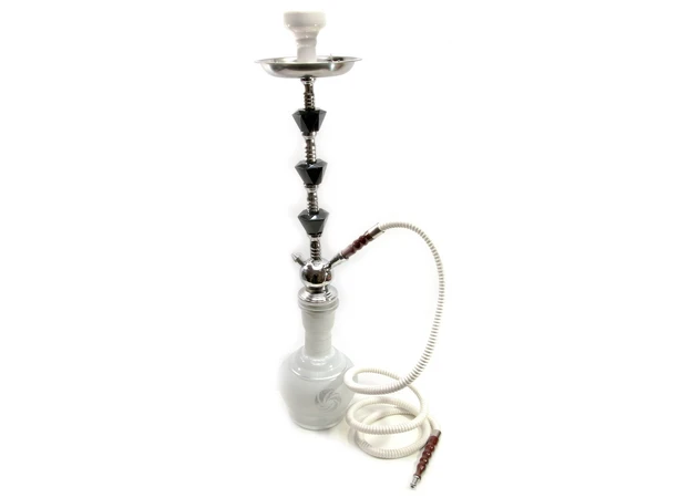 Фото 1 - Hookah white (1 person) (73 cm.)