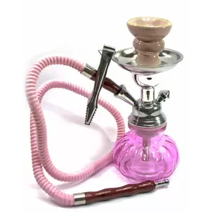 Violet hookah (1 person) (24 cm.)