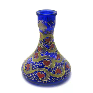 Колба для кальяна стекло (22х19х19 см) (внутренний d-4,5 см)