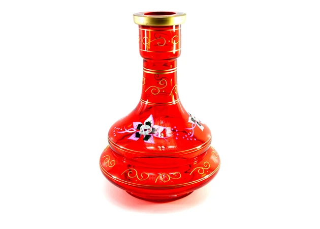Фото 1 - Hookah flask red (26x18x18 cm internal d-4.5 cm)