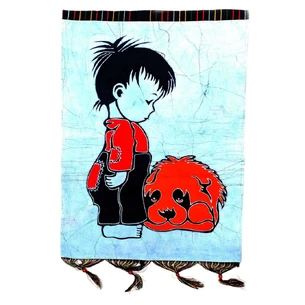 Painting Batik (77x58 cm) AZ