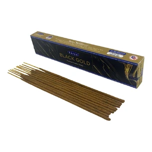 Black Gold premium incence sticks (Черное Золото)(Satya) пыльцевое благоухание 15 гр.