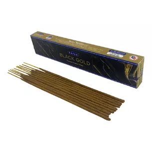 Black Gold premium incense sticks (Satya) pollen fragrance 15 gr.