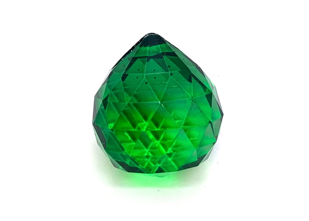 Фото 1 - Crystal pendant green (2CM)