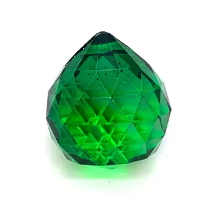Crystal pendant green (2CM)