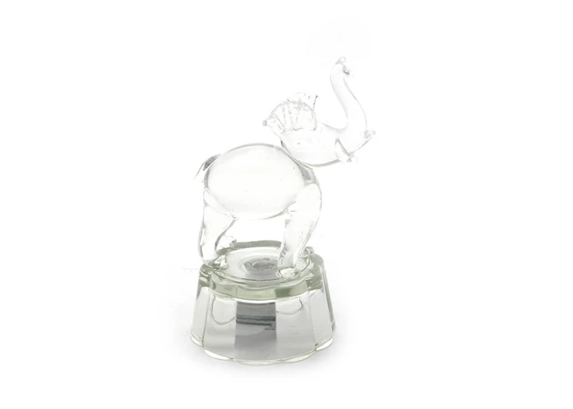Фото 1 - Crystal elephant with illumination (10x4.5x4.5 cm)