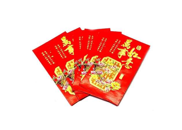 Фото 1 - Gift envelope Flowers on a branch (price for 6 pieces) (16.5x9.5 cm)
