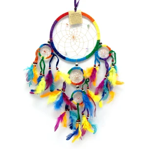 Colorful dream catcher (47x23 cm)
