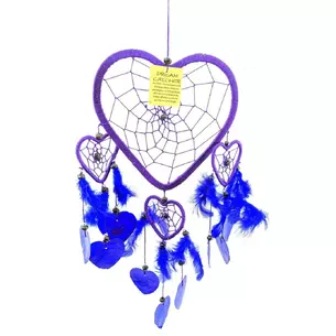 Dream catcher Violet heart (38x18 cm)