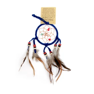 Dream catcher blue (d-6.5 cm h-25 cm)