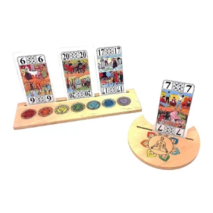 Stands for Tarot cards (25x7.5cm) and (10.5x12.5cm) 7-chakra tsvetnaya.