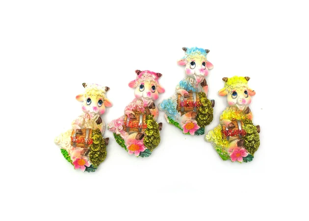 Фото 1 - Refrigerator magnet Goat (16 pcs/pack) (6.5x4x1.51 cm)
