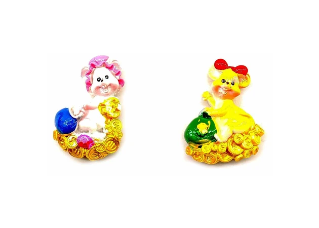 Фото 1 - Refrigerator magnet Mouse (24 pcs/pack) (6x3 cm)