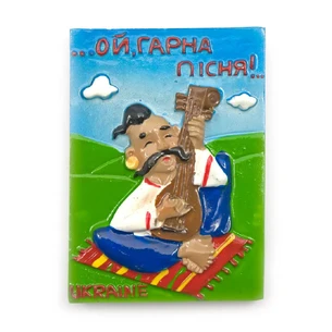 Магнит Ой гарна пісня (7х5х1,5 см)(W1010)