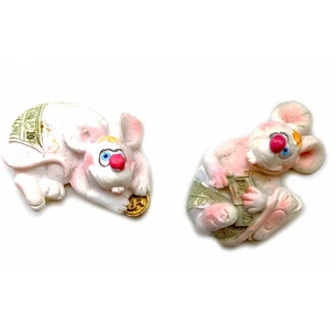 Mouse fridge magnet (40 pcs/pack)