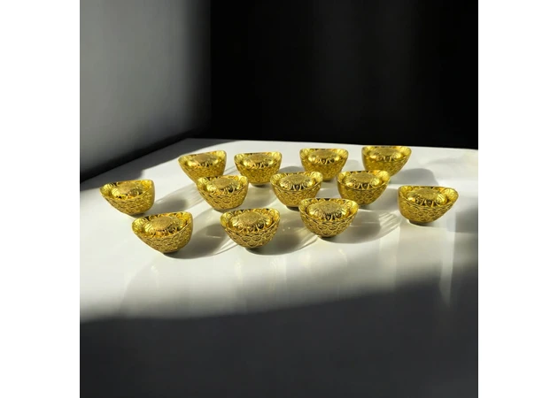 Фото 1 - Bowls of wealth (no. 12 pcs) (3.3x1.9x2 cm)