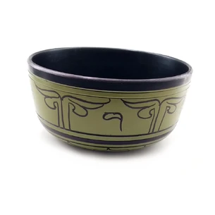 Bowl singing green (d-19.5 cm h-10 cm)