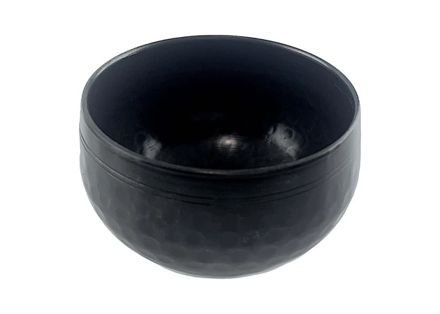 Фото 1 - Black forged singing bowl (11.5x10.5x6.5 cm)