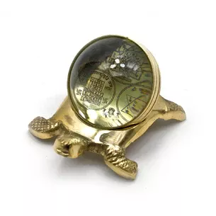 Черепаха бронзовая из янтра (10х5,5х7 см)