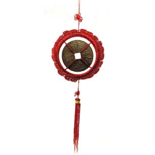 Coin in red (42x12.5 cm)