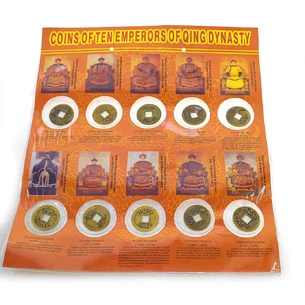 Collectable coins Imperial dynasties (no. 10 pcs.)