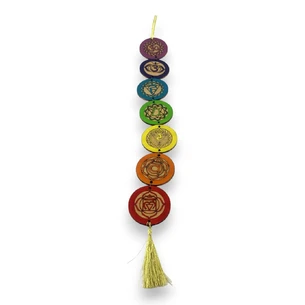 Sim Chakra wall decor (64x7x0.4 cm)