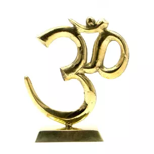 ОМ бронзовий на підставці (12,5х10,5х4,5 см) (Om Table No. 3)