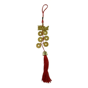 Dragon pendant with coins