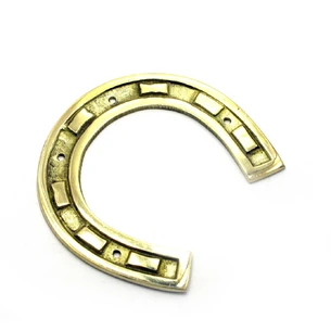 Horseshoe bronze (10.5x10.5x0.3 cm)