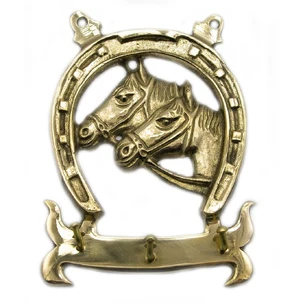Key hanger Horseshoe bronze (13.8x10.5x2 cm)