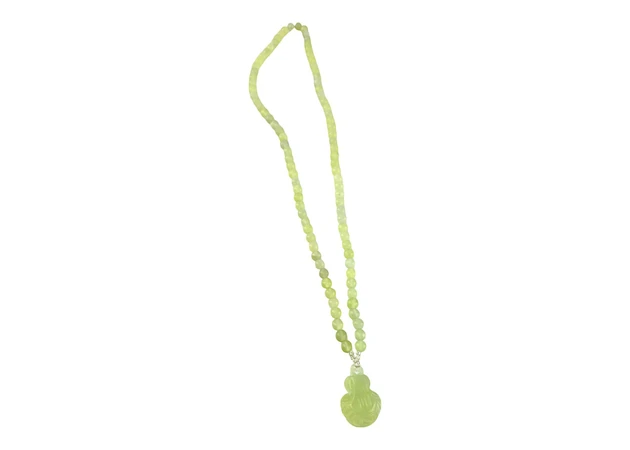 Фото 1 - Jade necklace with Amulet of Harmony pendant (30 cm)