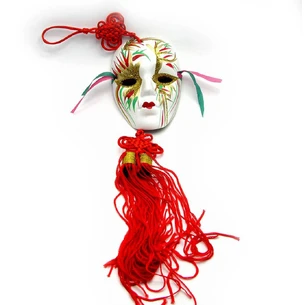Ceramic mask with a brush (11 cm)
