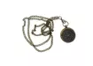 Фото 1 - Bronze pocket compass on a chain (d-3.3, h-1.1 cm)