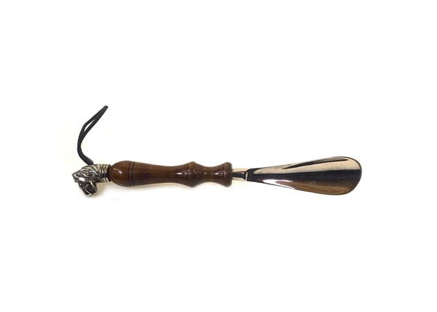 Фото 1 - Shoe spoon Horse chromed bronze (30x4x3 cm)