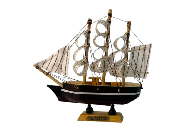 Фото 3 - Model of a sailboat on a stand Sea dream (14x12.5x3.3 cm)