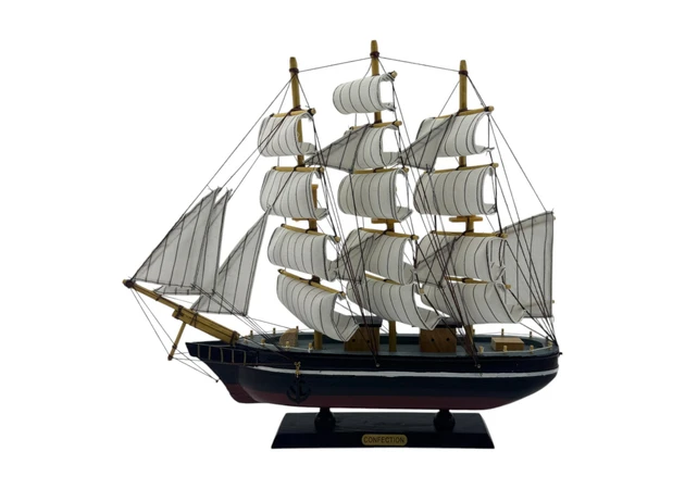 Фото 4 - Model of a sailboat on a stand (40x34x6.5 cm)