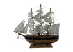 Фото 2 - Model of a sailboat on a stand (40x34x6.5 cm)