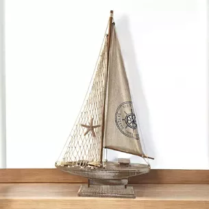 Модель яхты Морская классика (55х33х5,6 см)