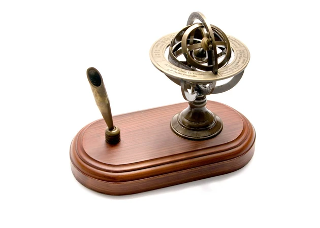 Фото 1 - Pen stand Sphere bronze (14x18x10 cm)