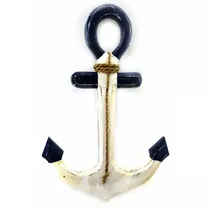 Wooden anchor (43.5x30x2 cm)