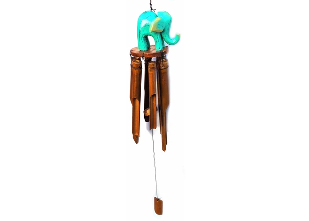 Фото 1 - Wind music Elephant bamboo (10x10x70 cm)
