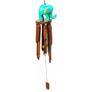 Wind music Elephant bamboo (10x10x70 cm)