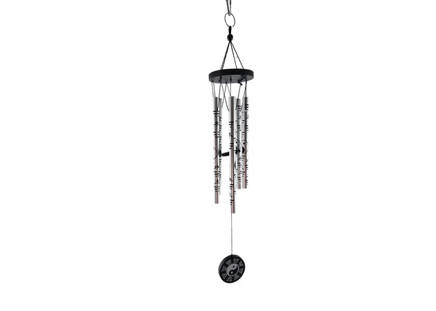 Фото 1 - Wind music Yin-Yang silver (55x8.5x6 cm)