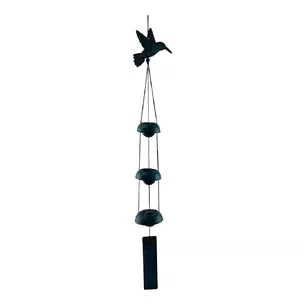 Black hummingbird wind music (82x7.5x3.5 cm)