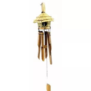 Wind music bamboo House (15x15x70 cm)