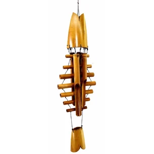 Bamboo wind music Fish (60x16x6 cm)