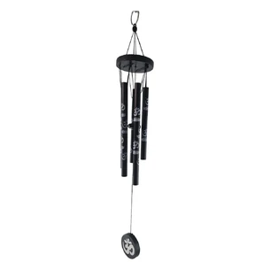 Wind music black OM (5 tubes) (42x6x6 cm)