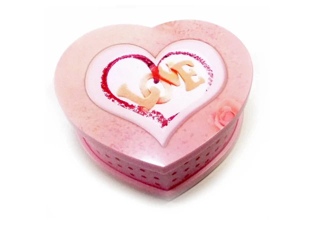 Фото 1 - Musical box Heart Love (15x12.5x6.5 cm)