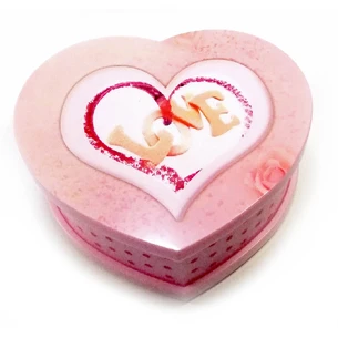 Шкатулка музична Сердечко Love (15х12,5х6,5 см)